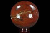 Bargain, Colorful Petrified Wood Sphere - Madagascar #92991-1